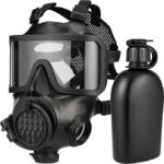 MIRA SAFETY CM-8M Full-Face CBRN Gas Mask W/Canteen